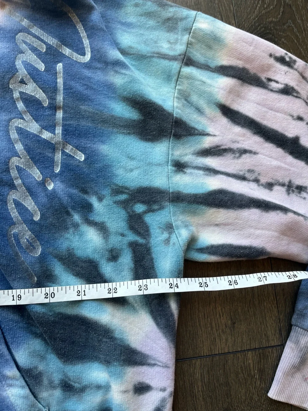Justice Active Tie-Dye Zip Hoodie